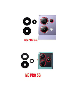 Poco M6 Pro 5G İle Uyumlu Kamera Camı İthal Set 23076PC4BI