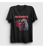 Presmono Unisex Siyah Purgatory Metal Iron Maiden T-Shirt 513493tt