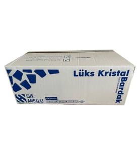 Chs Ambalaj Şeffaf Plastik Kristal Bardak - 180 Cc. - 180 Ml. - 1000 Adet / Koli