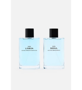 ZARA MAN SEOUL + ZARA MAN LISBOA EDT 2X 90 ML ERKEK PARFÜM SETİ