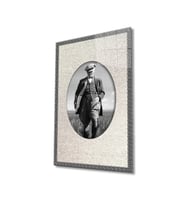 Miyrem Glasses Collection -A1^#  Atatürk Cam Tablo 4 mm Dayanıklı Temperli Cam (Çok Renkli)