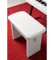 Midex TBX-122WH Kaliteli Piyano Taburesi Beyaz
