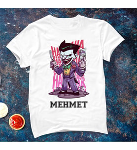 Joker Tişörtü ( Çocuk - Büyük ) Kişiye Özel
