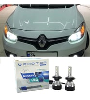 Renault Fluence Led Xenon Kısa Far Ampulü H7 Access Yeni Seri Beyaz