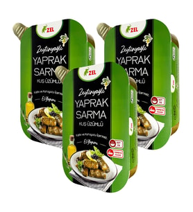 Zel Zeytinyağlı Yaprak Sarma 200 gr x 3 Adet