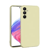 Samsung Galaxy A34 Uyumlu Kılıf Zore Premier Silikon Kapak (Gold)