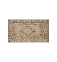 Benzersiz El Yapımı Vintage Halı 159x277 cm 9448