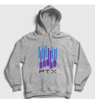 Presmono Unisex Gri Ptx Pentatonix Kapüşonlu Sweatshirt 75417tt (Gri)