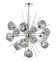 AVONNI AV-60212-13K Krom Kaplama Modern Avize G9 Metal Cam 70cm