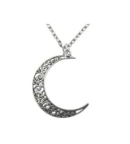 Hilal otantik desenli Kolye (Gümüş)