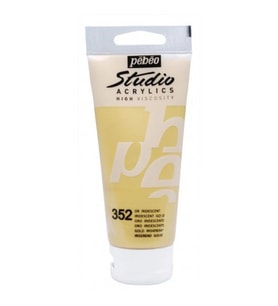 Pebeo Studio Akrilik Boya 100 ml. 352 Iridescent Gold 