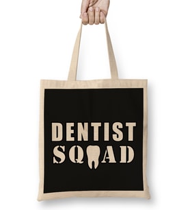 Dentist Squad Bez Çanta Uzun Saplı