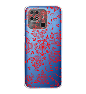 Redmi 10c  Kamera korumalı Kapak Nostalji Desen Tasarımlı  Şeffaf Kılıf