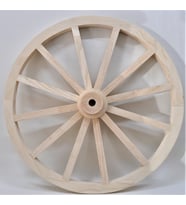Otantik Çarşı Ahşap At Arabası Tekeri 80 cm. Duvar Dekoru