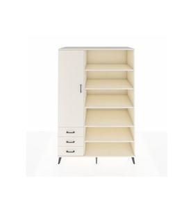 Kronos Dolap 9 Raflı 3 Çekmeceli 3 Kapaklı 132x59x195 Aytaşı-Aytaşı/Aytaşı