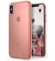 Ringke Air iPhone X ile Uyumlu KIlıf Rose Gold 1.04 mm