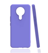 Tecno Spark 6 Kılıf Zore Biye Silikon Kılıf (Lila)