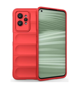 Pilelistore   Realme GT2 Pro 5G Kılıf Optimum Silikon - Kırmızı