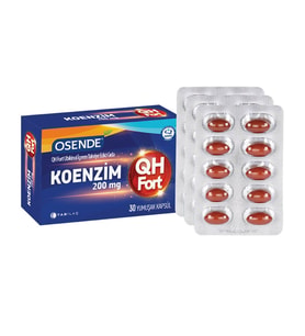 Osende Koenzim QH Fort 200 mg 30 Kapsül