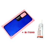 Tkgz Xiaomi POCO M3 PRO Arka Pil Batarya Kapağı (B-7000) MAVİ