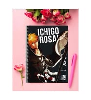 Ichigo Kurosaki Anime Defter 1 Adet Özel Tasarım A4 Boyutu Telli Kareli Defter 21*29 Cm