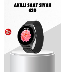 Mey İthalat® G20 Mini Akıllı Saat – Iphone & Android Uyumlu, Adım Sayar Uyku Takipli