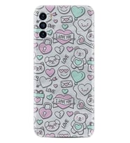 Reeder S19 Max Pro S Kılıf Resimli Desenli Silikon Platinium Series I Love You 1882