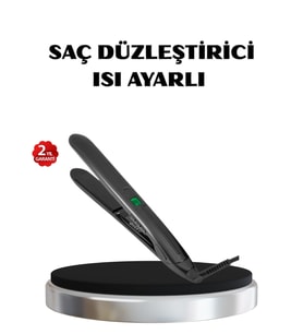 Titanyum Kaplamalı Saç Düzleştirici - Nem Koruma Sensörü