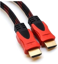 HDMI Kablosu 1.4B 3D 10 Metre Ara Bağlantı Erkek-Erkek, Siyah
