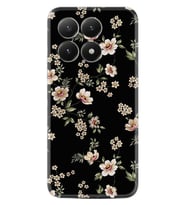Xiaomi 15T Pro Kılıf Boutique Baskılı Resimli Siyah Fon Çiçek Pcode -045