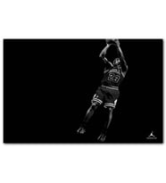 Cakatabloo Michael Jordan Siyah Arkaplan MDF Tablo