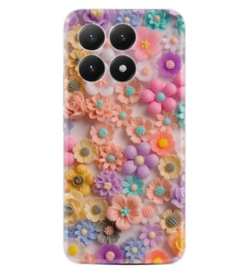 Xiaomi 15T Pro Kılıf Boutique Baskılı Resimli Rengarenk Papatyalar Pcode -060