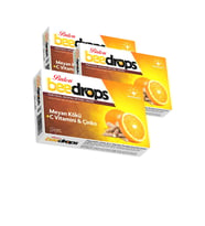 3 Kutu Meyan Kökü C Vitamini Çinko Portakal Aromalı Beedrops 24adet Pastil Meyankökü Bee Drops