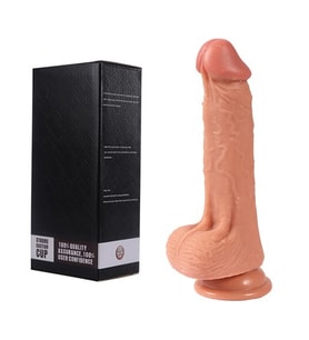 River World Tyler 20 Cm Yeni Nesil Çift Katmanlı Vantuzlu Tam Realistik Penis