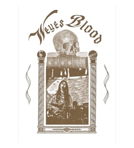 Weyes Kan Koyu Tablo Ahşap Poster Dekoratif