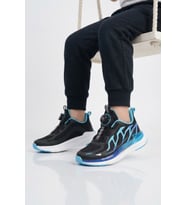 Cool Saks Geniş Kalıp Fileli Hafif Esnek Erkek Çocuk Spor Ayakkabı Zeo F