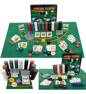 Luxury Royal Poker Set Metal Kutulu 500 Chip & 2 Iskambil Desteği ile Premium Casino Deneyimi  Elit Oyunculara Özel Vıp Seri