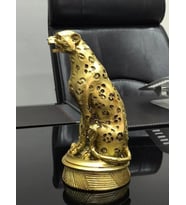 Dekoratif Çita Puma Biblo (Gold)