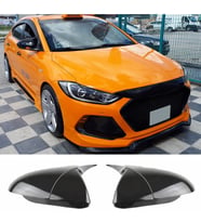 Hyundai Elantra Sinyalsiz Batman Yarasa Ayna Kapağı Parlak Siyah ABS 2016 2017 2018
