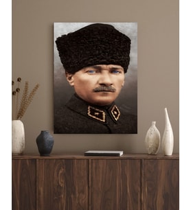 MUSTAFA KEMAL ATATURK11 Tablo Ev Duvar Salon Ofis Hediyelik Dekarasyon Premium Duvar Süs