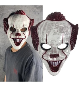 Plastik Joker Maskesi Killer Palyaço Maskesi