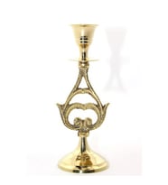 Tekli Pirinç Şamdan Model 6