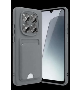 Redmi Note 15 Pro 4G Kelvin Kartvizitli Silikon - Gri
