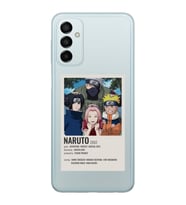 Samsung Galaxy M13 Uyumlu Naruto Anime Desenli Şeffaf Telefon Kılıfı