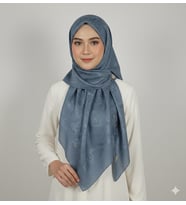 Aker Lyocell Naia Aura Şal 6070500 (A. Mavi)