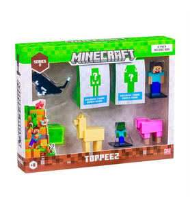 Minecraft 3D Toppeez 8'li Deluxe Figür Seti Seri 2 Model 4 PMI/MC2270