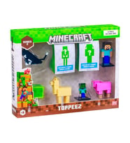 Minecraft 3D Toppeez 8'li Deluxe Figür Seti Seri 2 Model 4 PMI/MC2270