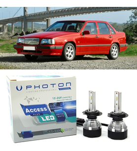 Volvo 850 Led Xenon Uzun+Kısa Far Ampulü H4 Access Yeni Seri Beyaz