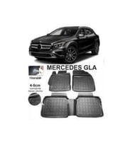 Paspas 3d X-mat Havuzlu Mercedes X156 Gla Serisi 14 Siyah (Siyah - Beyaz)