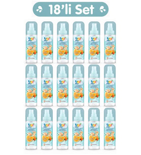 Uni Baby Bebek Kolonyası 150ML Nemlendiricili - Tatlı Esintiler (18 Li Set)